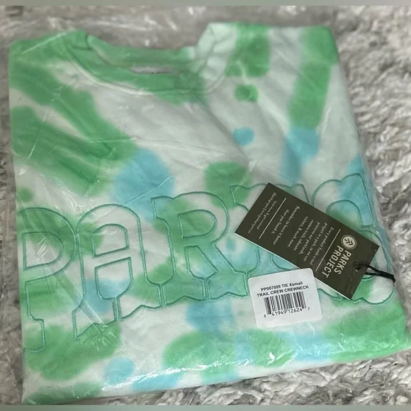 ‼️RARE‼️🎸PARKS PROJECT🎸🔥NWT🔥TRAIL CREW CREWNECK Tie Dye— XS